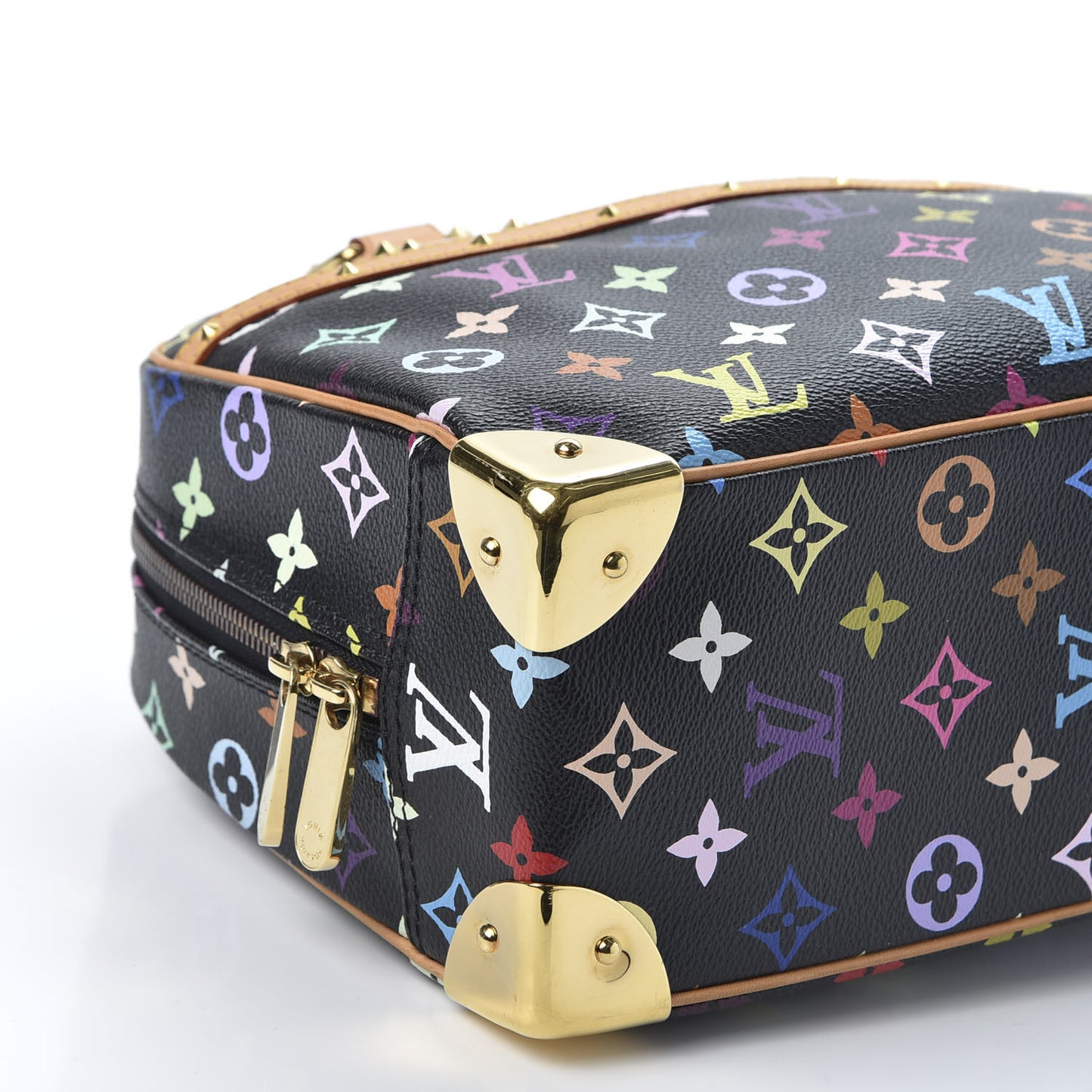 Monogram Multicolor Trouville Black