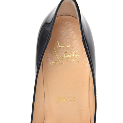 Christian Louboutin Patent Pigalle Follies 100 Pumps 36.5 Black 7 of 10