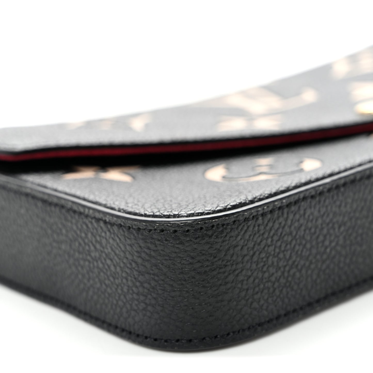 Empreinte Monogram Giant Felicie Pochette Black Beige