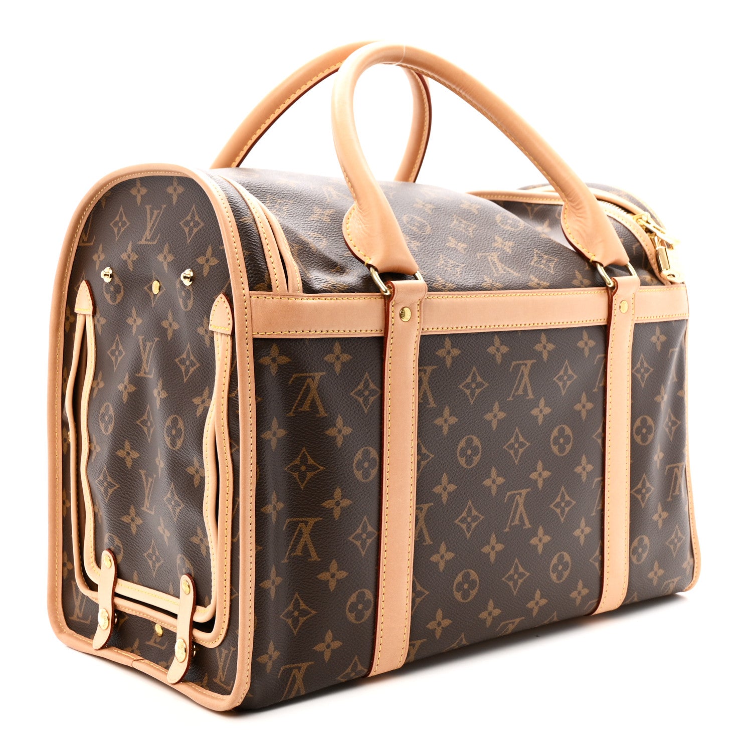 Louis Vuitton Monogram Sac Chien 40 Pet Carrier 1787776 – FASHIONPHILE