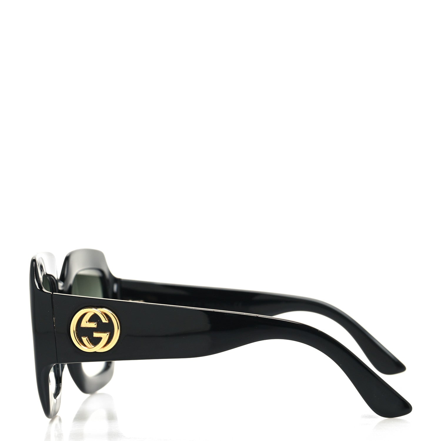 Gucci Acetate Square Frame Sunglasses GG0053S Black 3 of 8