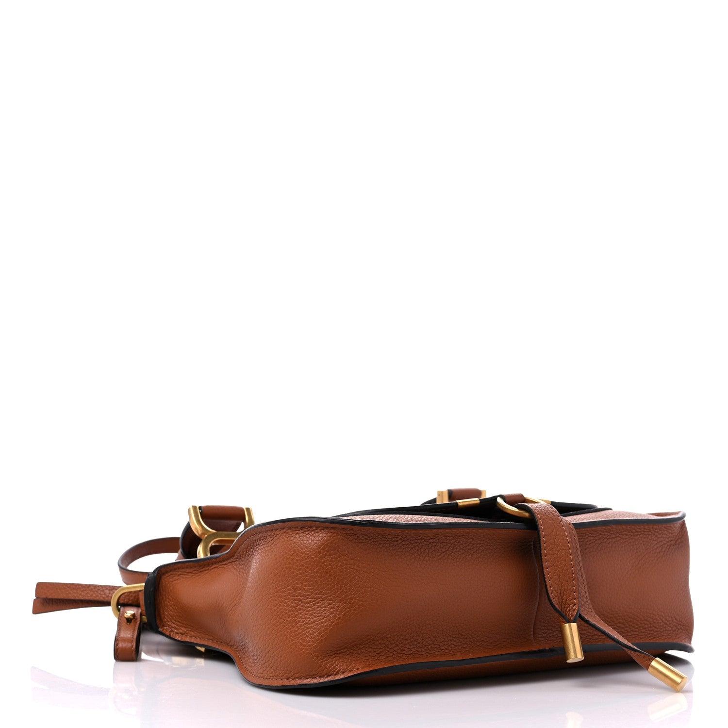 Chloe Calfskin Small Marcie Satchel Tan 3 of 9