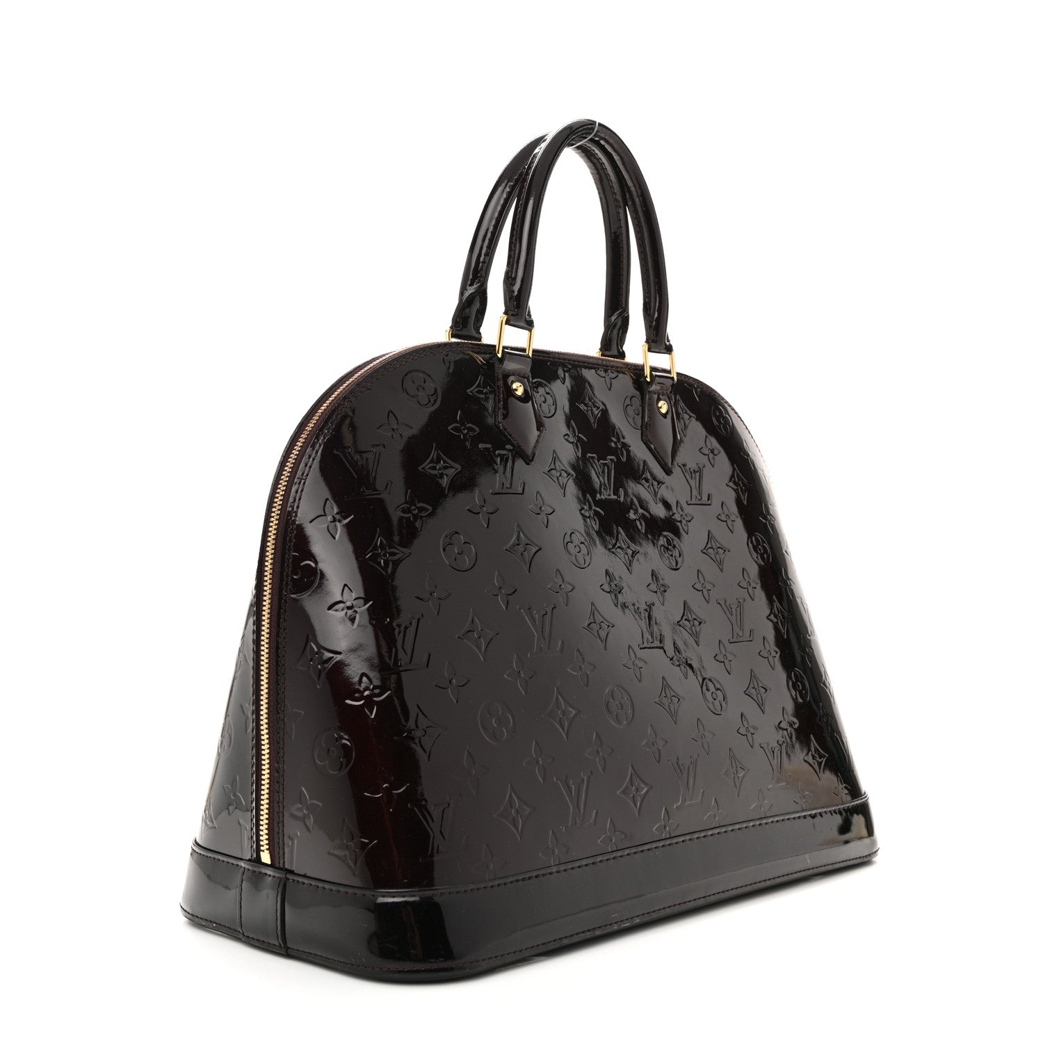 Louis Vuitton Vernis Alma GM Amarante 3 of 13