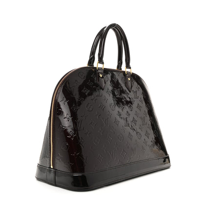 Louis Vuitton Vernis Alma GM Amarante 3 of 13