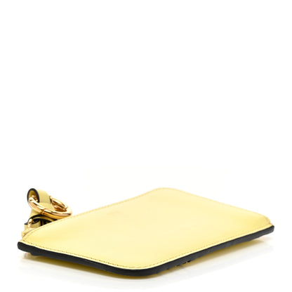 Chloe Calfskin Alphabet Purse Wallet Lemonade 4 of 8