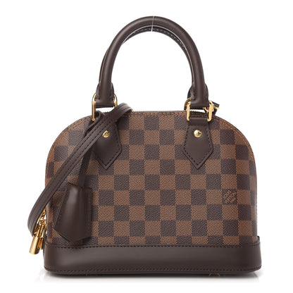 Louis Vuitton Damier Ebene Alma BB 1 of 10