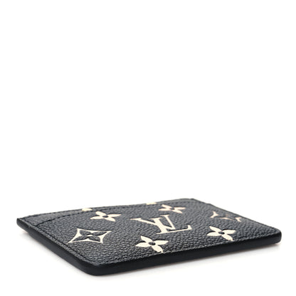 Louis Vuitton Empreinte Card Holder Black Beige 4 of 9