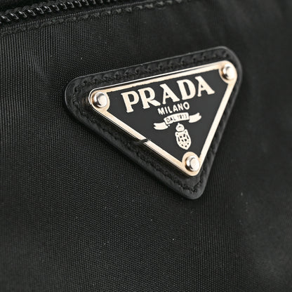 Prada Nylon Vela Flat Messenger Bag Black 10 of 10