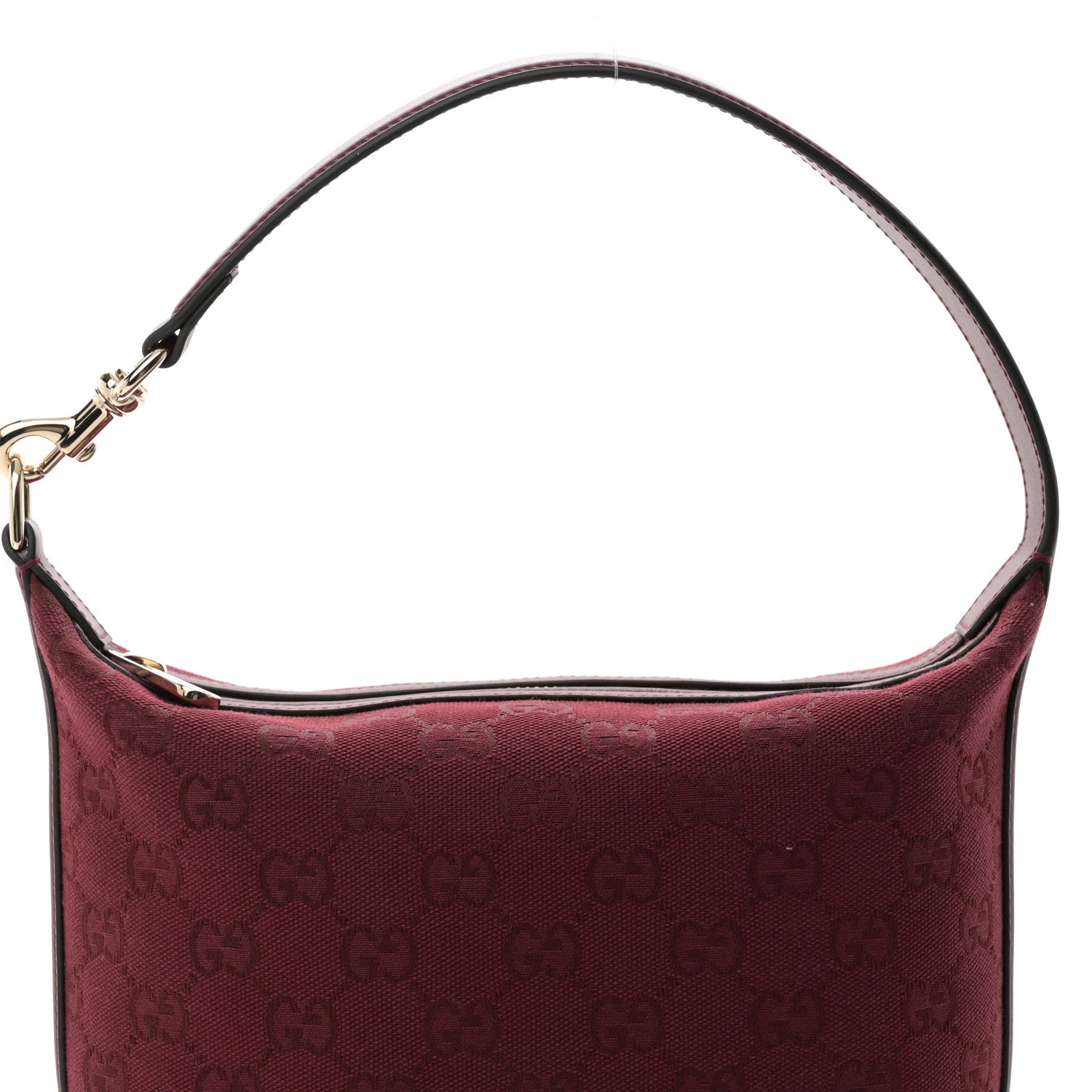 Gucci GG Monogram Mini Hobo Rosso Ancora 7 of 9