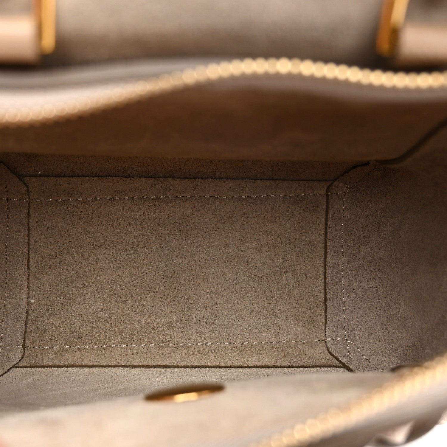 Celine Grained Calfskin Pico Belt Bag Light Taupe 5 of 9