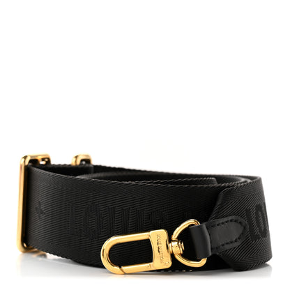 Louis Vuitton Nylon Petite Malle Souple Shoulder Strap Black 1 of 5