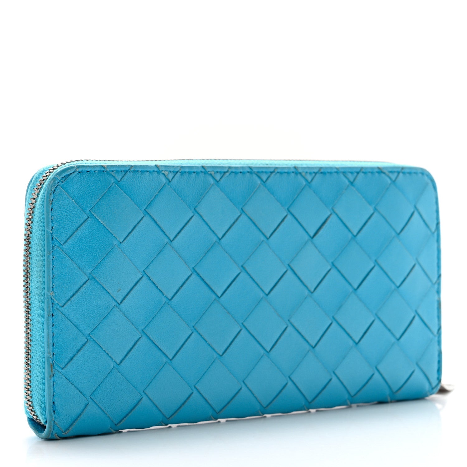 Bottega Veneta Nappa Intrecciato Zip Around Wallet Blueprint 3 of 13