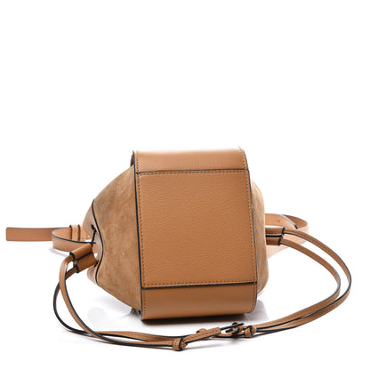 Loewe Calfskin Nubuck Mini Hammock Shoulder Bag Honey 3 of 12
