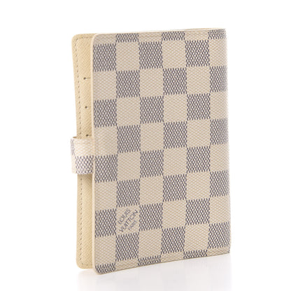 Louis Vuitton Damier Azur Small Ring Agenda Cover 3 of 9