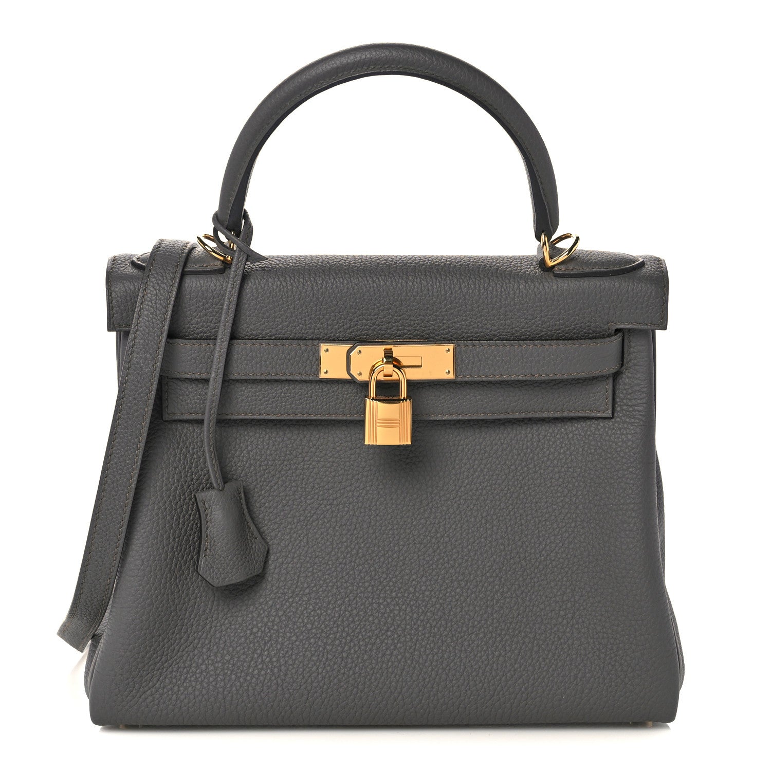 Hermes Togo Kelly Retourne 28 Etain 1 of 38