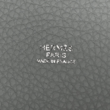 Hermes Taurillon Clemence Picotin Lock 22 MM Bleu Pale 6 of 13