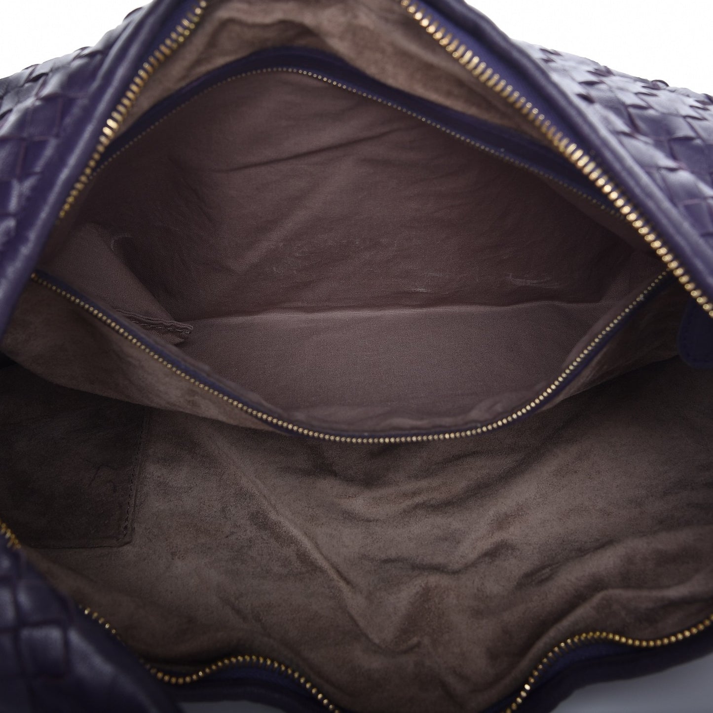 Nappa Intrecciato Pleated Large Veneta Hobo Turbolence