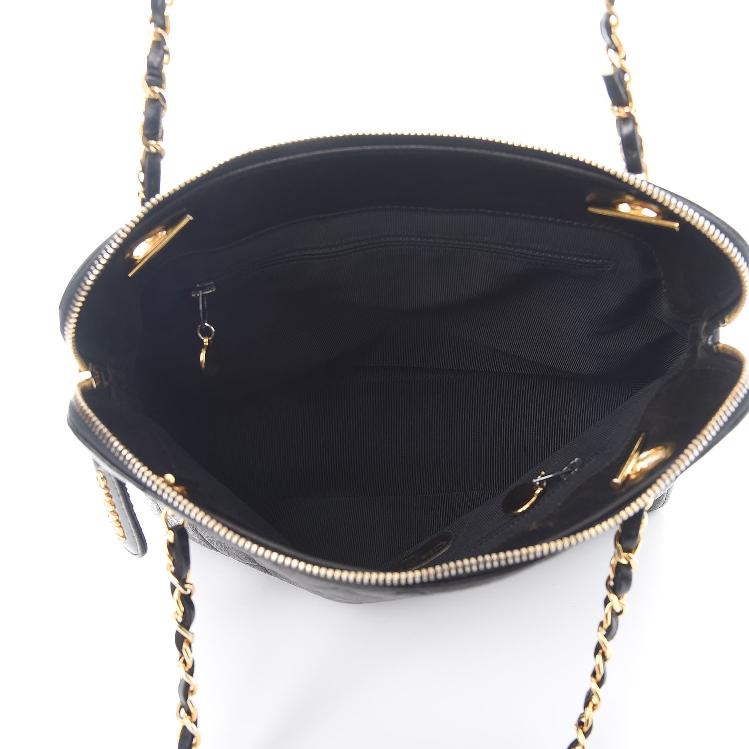 Chanel Lambskin Quilted Shoulder Bag Black 5 of 14