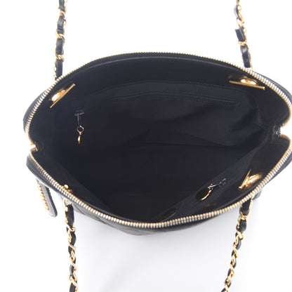 Chanel Lambskin Quilted Shoulder Bag Black 5 of 14