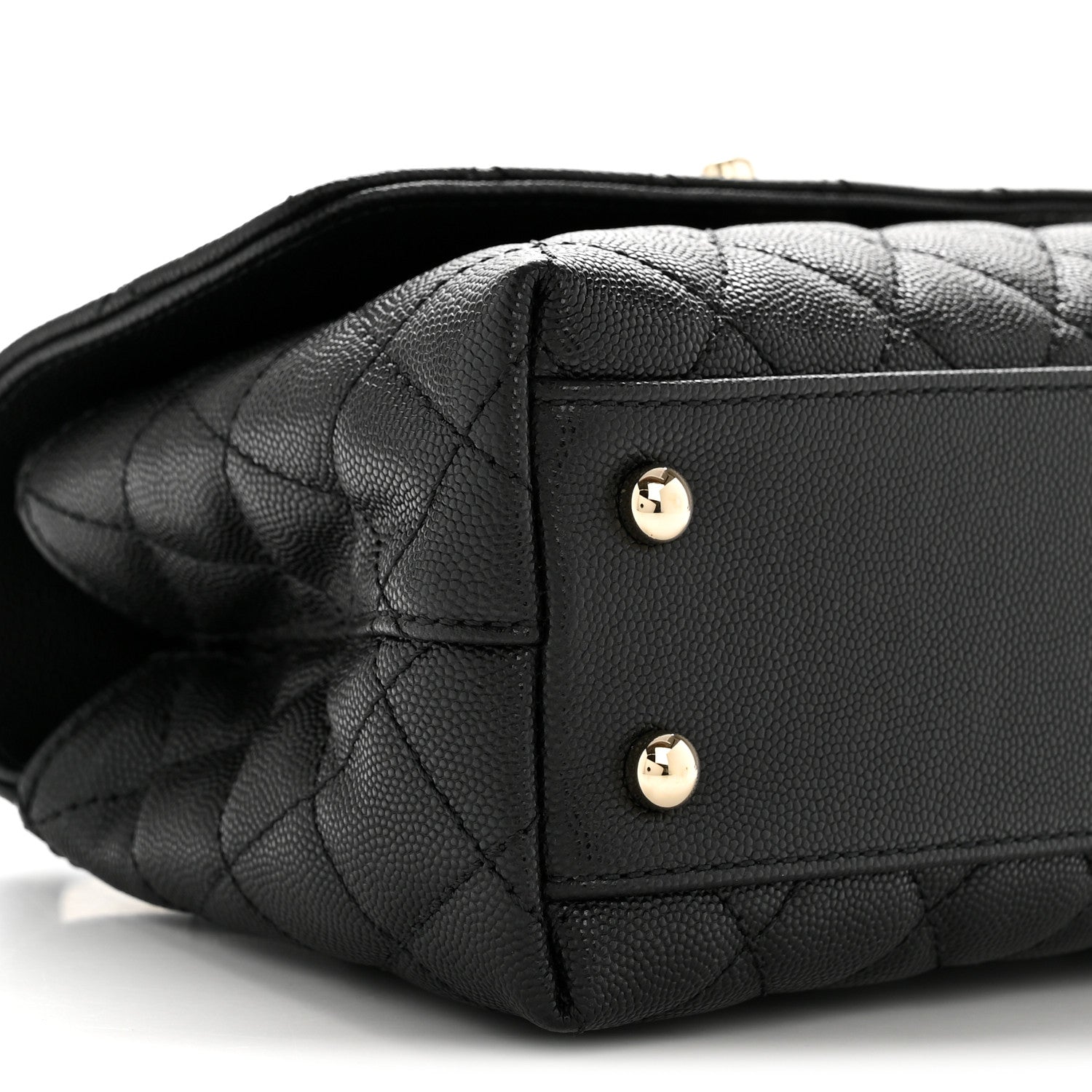 Chanel Caviar Quilted Mini Coco Handle Flap Black 9 of 14