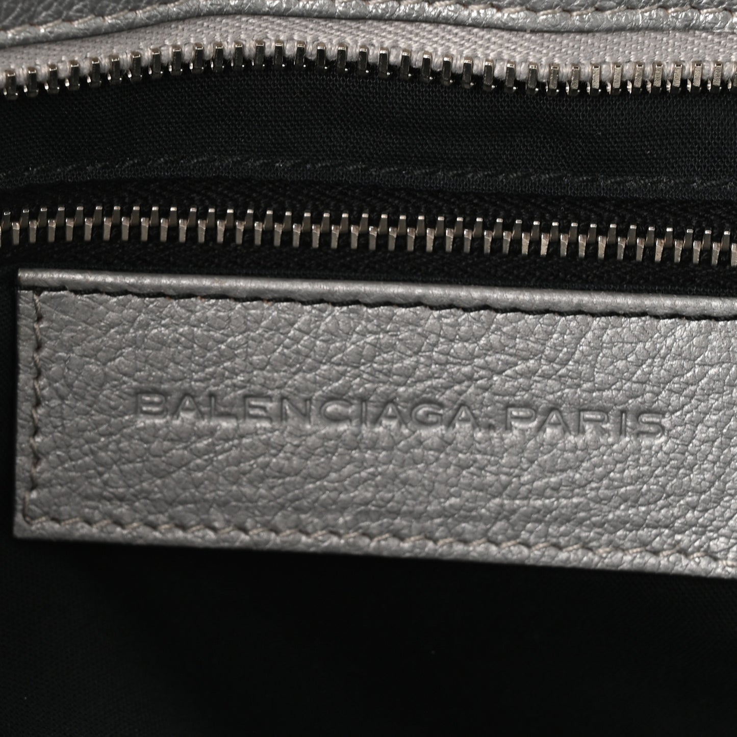 Chevre Classic Silver Hardware City Silver