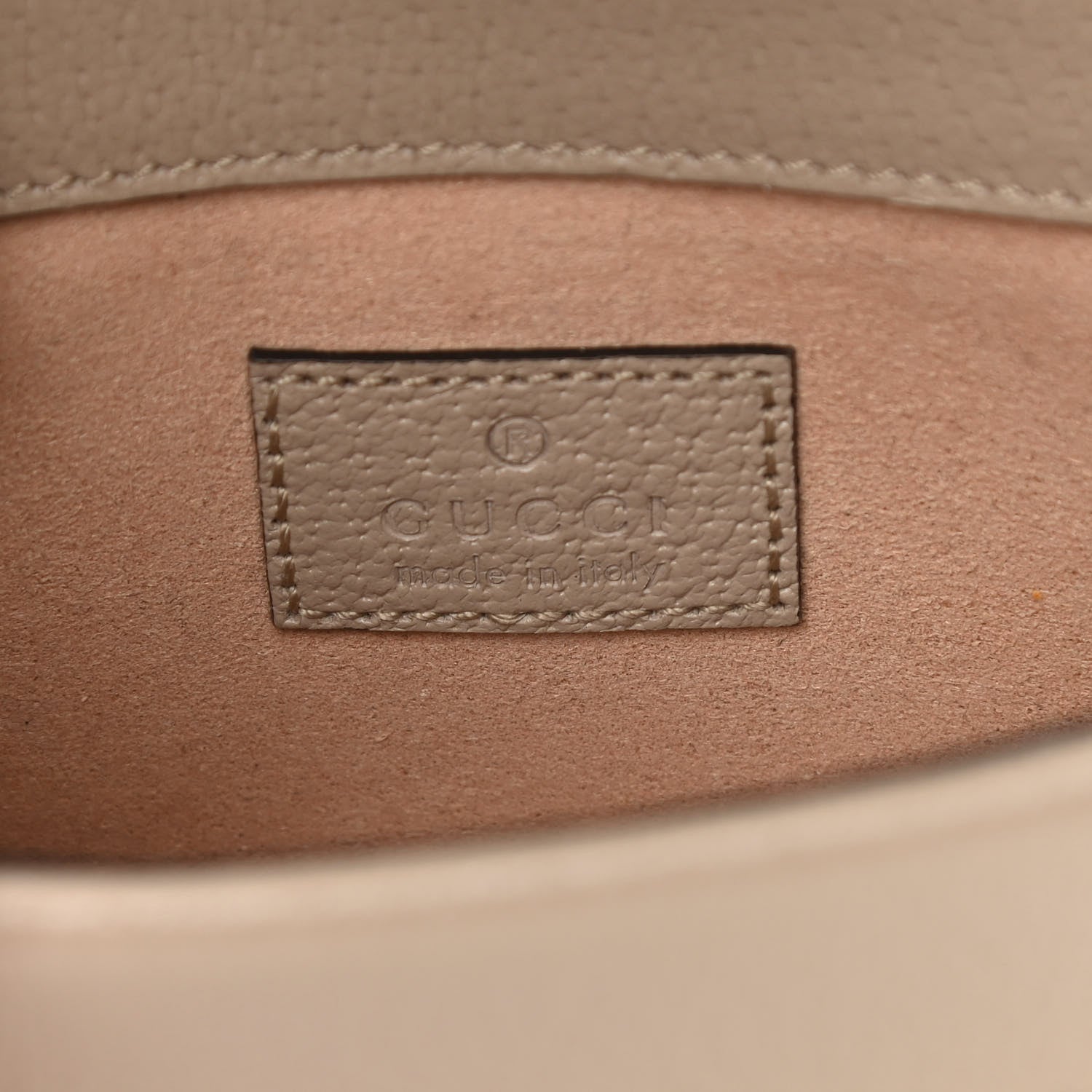 Gucci GG Supreme Monogram Textured Dollar Calfskin Super Mini Dionysus Shoulder Bag Beige Mystic White Oatmeal 6 of 12