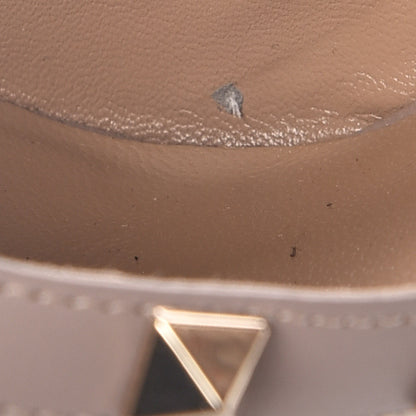 Valentino Garavani Nappa Rockstud Half D'Orsay Slingback 85mm Pumps 38 Light Ivory Poudre 9 of 9