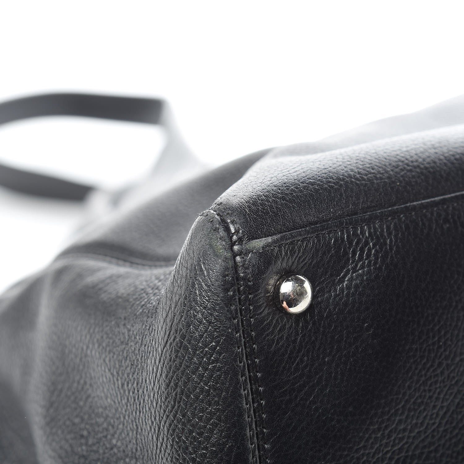 Chanel Calfskin Cerf Executive Shopper Tote Black 21 of 23