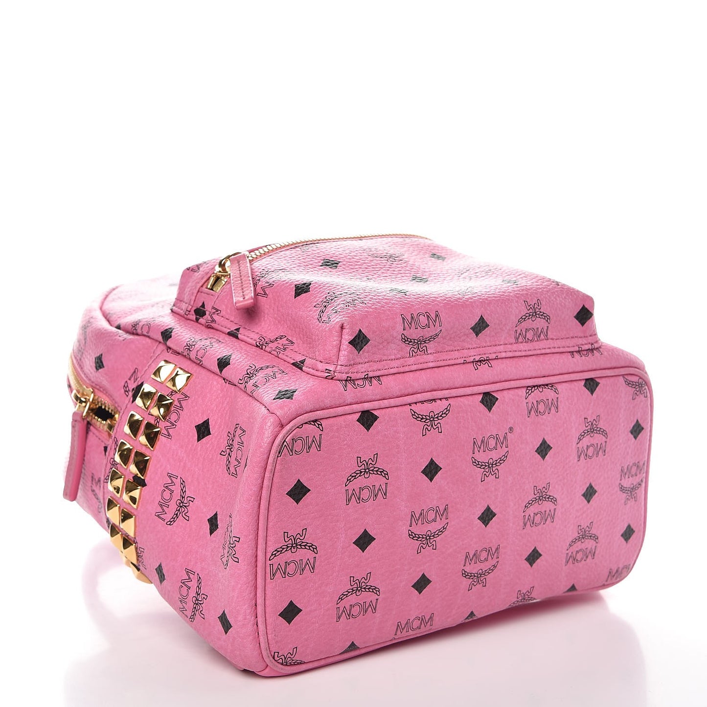 Visetos Small Side Stud Stark Backpack Pink