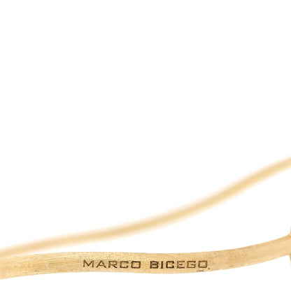 Marco Bicego 18K Yellow Gold Amethyst Citrine Jaipur Crossover Bangle Bracelet 3 of 5