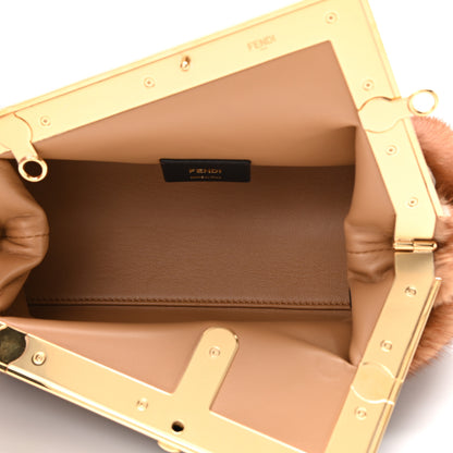 Fendi Mink Nappa Small Fendi First Naturale 5 of 10