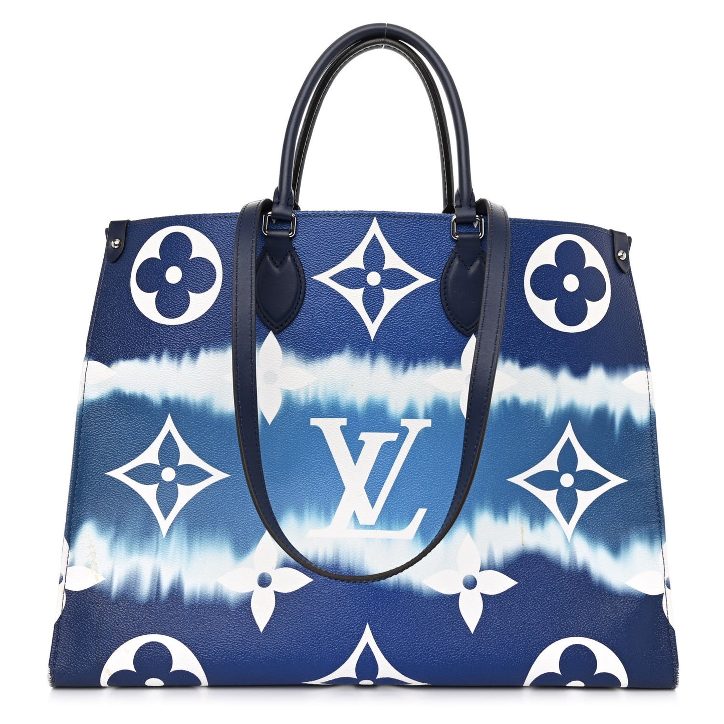 LOUIS VUITTON Monogram Escale Onthego GM Blue