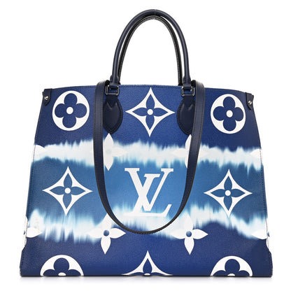 Louis Vuitton LOUIS VUITTON Monogram Escale Onthego GM Blue 1 of 12