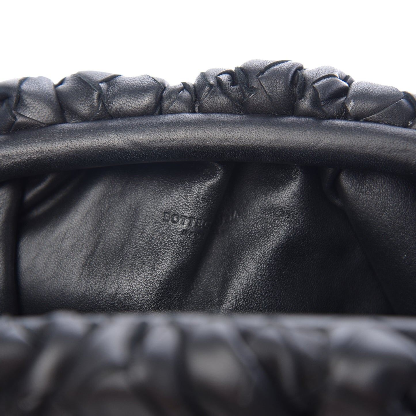 Nappa Intrecciato The Mini Pouch Black