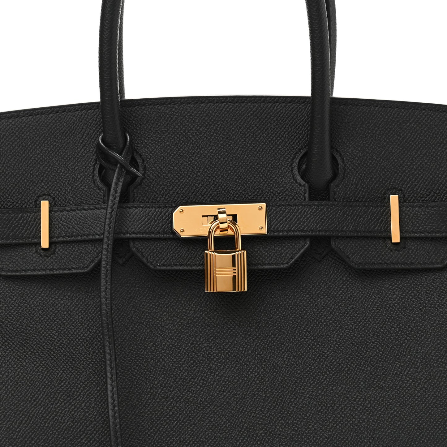 Epsom Birkin 30 Black