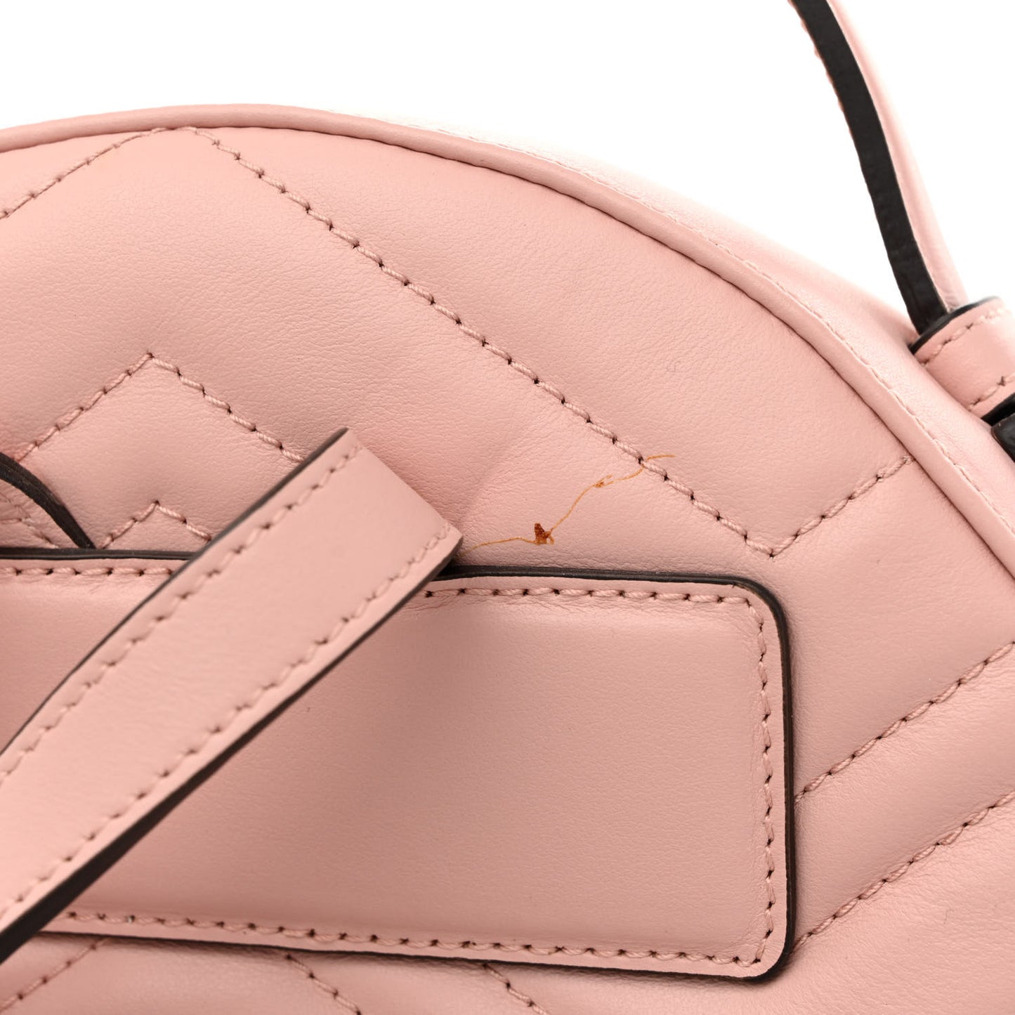 Calfskin Matelasse GG Marmont Dome Backpack Perfect Pink