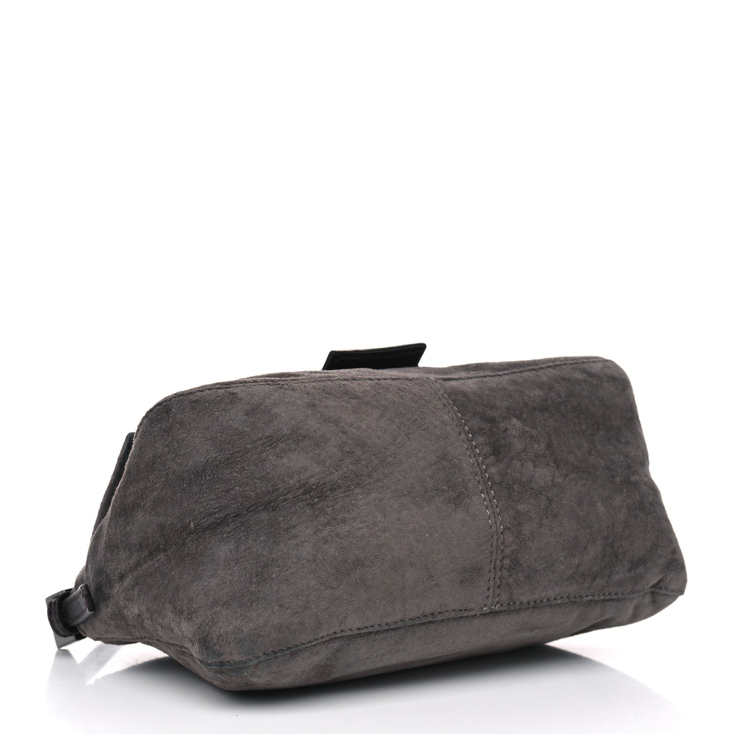Fendi Suede Mini Mama Baguette Grey 1 of 7