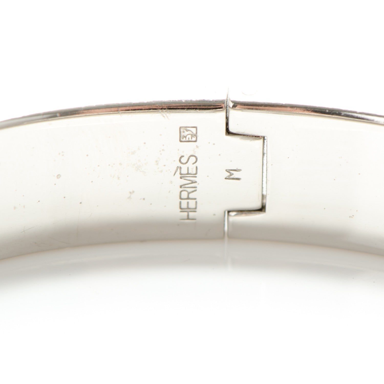 Hermes Enamel Narrow Clic Clac H Bracelet PM Turmeric 5 of 10