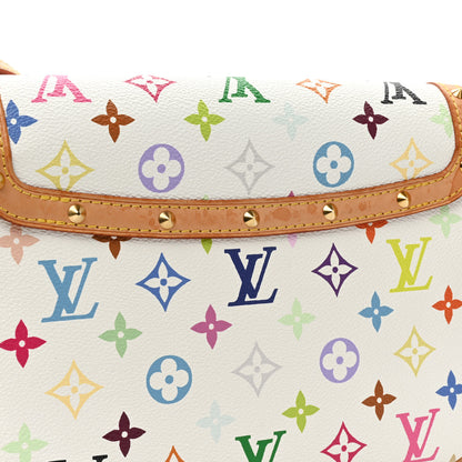 Louis Vuitton Monogram Multicolor Sologne White 20 of 23
