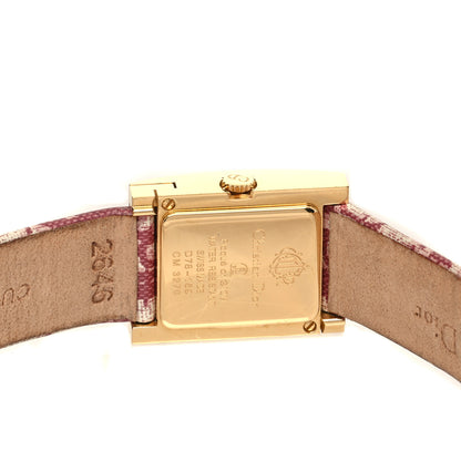 Christian Dior Stainless Steel Canvas 20mm Malice Quartz Watch Gold 4 of 4