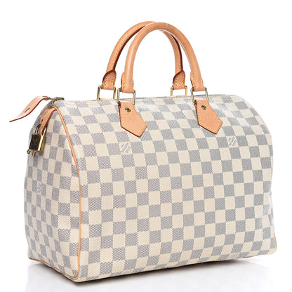 Louis Vuitton Damier Azur Speedy 30 2 of 13