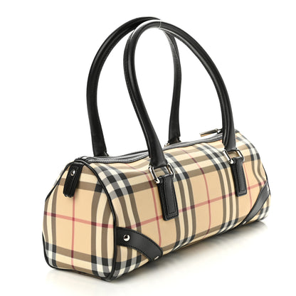 Burberry House Check Studded Bowler Black 3 of 12