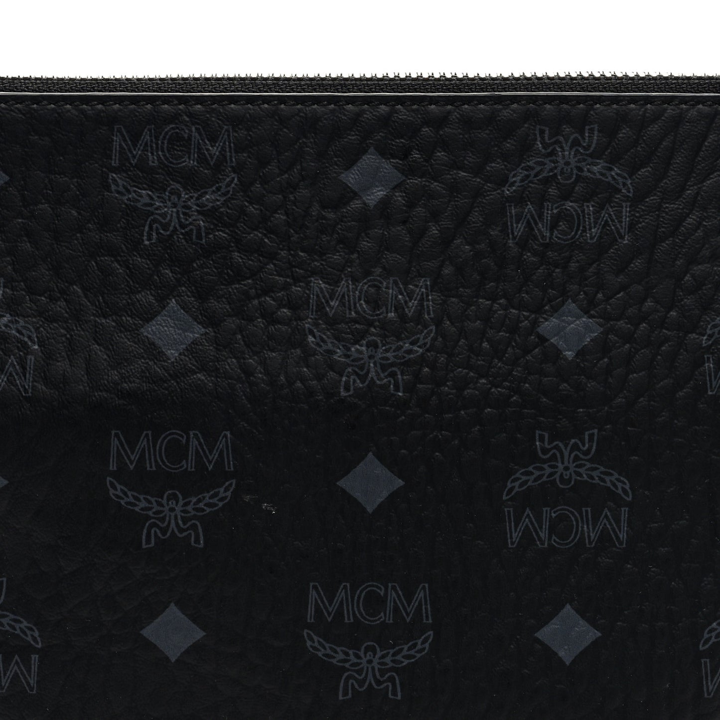 Visetos Medium Crossbody Pouch Black