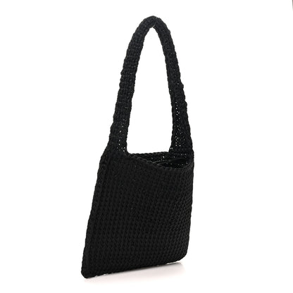 The Row Waxed Cotton Didion Shoulder Bag Black 4 of 10