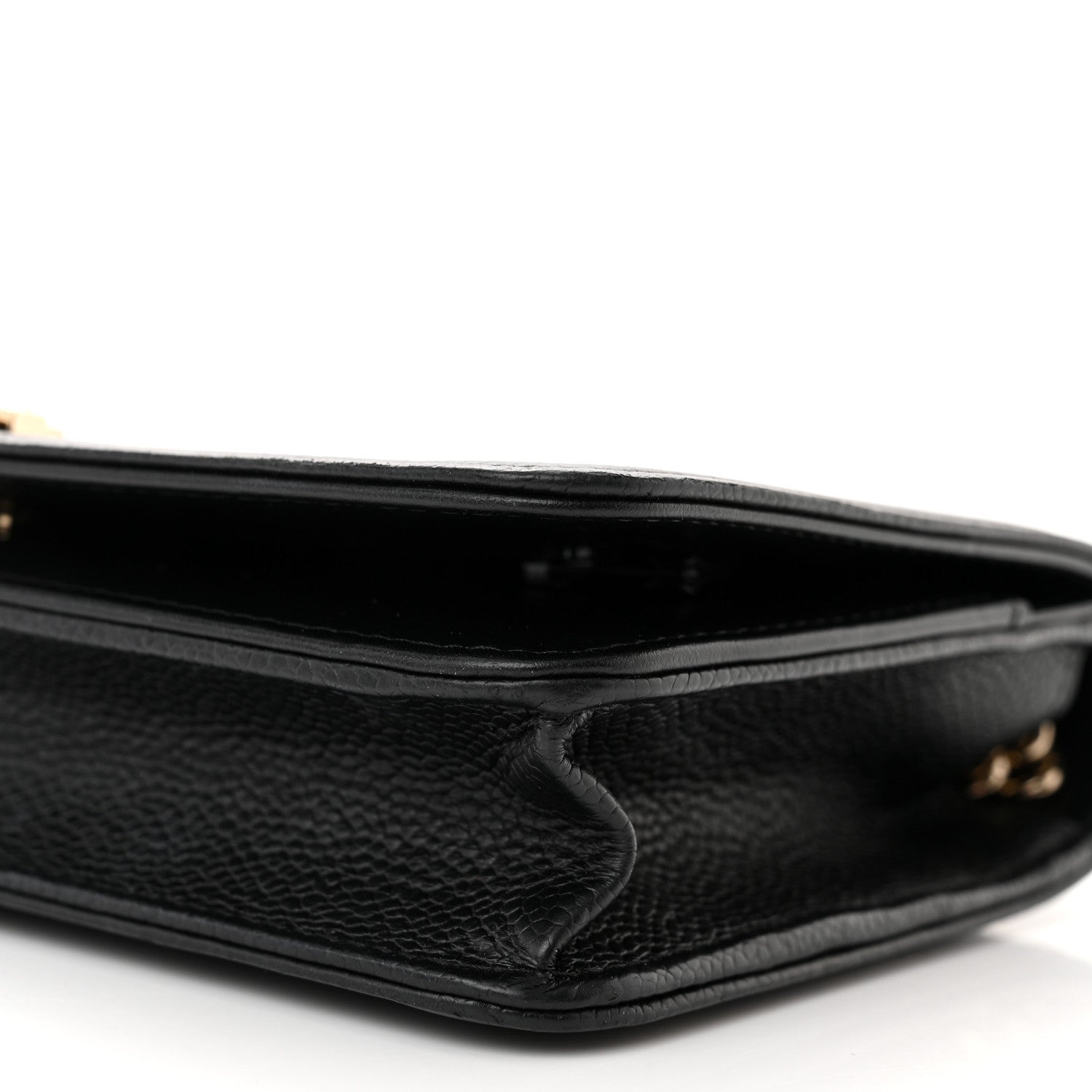 Chanel Caviar Quilted Boy Wallet On Chain WOC Black 11 of 13