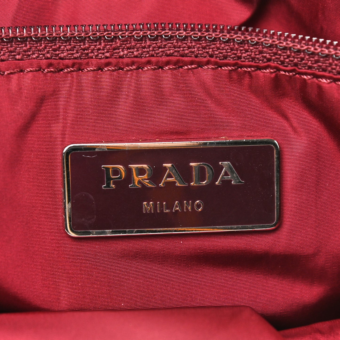 Tessuto Nylon Plaid Shopping Tote Multicolor