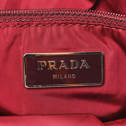 Prada Tessuto Nylon Plaid Shopping Tote Multicolor 6 of 9
