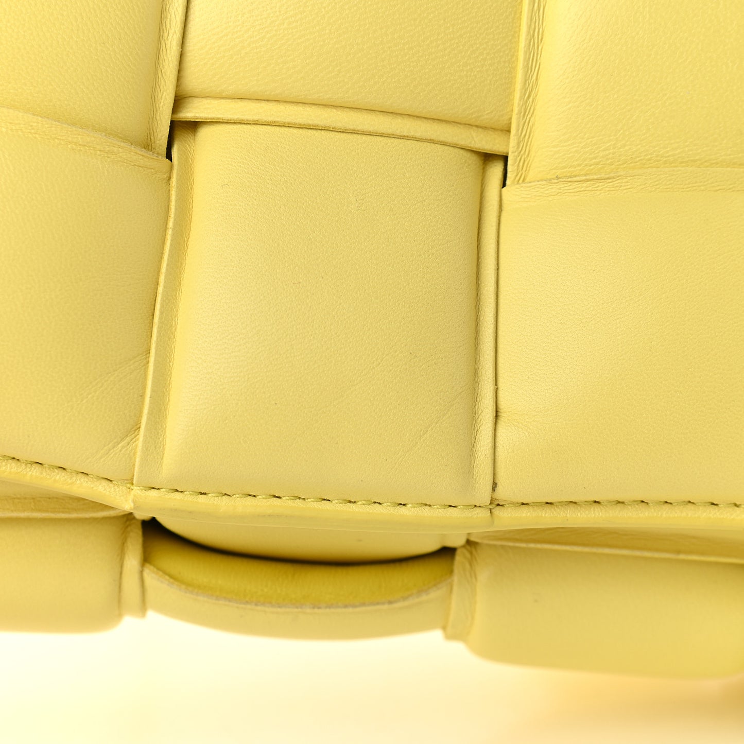 Nappa Maxi Intreccio Padded Cassette Crossbody Bag