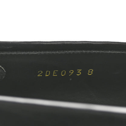 Prada Spazzolato Triangle Logo 50mm Loafers 8 Black 9 of 11