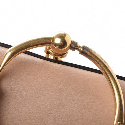Chloe Calfskin Suede Medium Nile Bracelet Bag Biscotti Beige 14 of 14